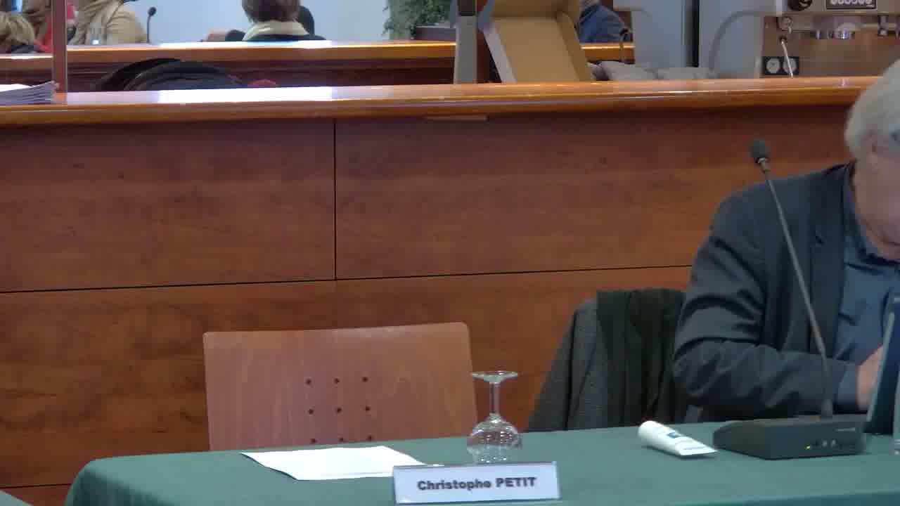 Conseil municipal - Jeudi 15 décembre 2022