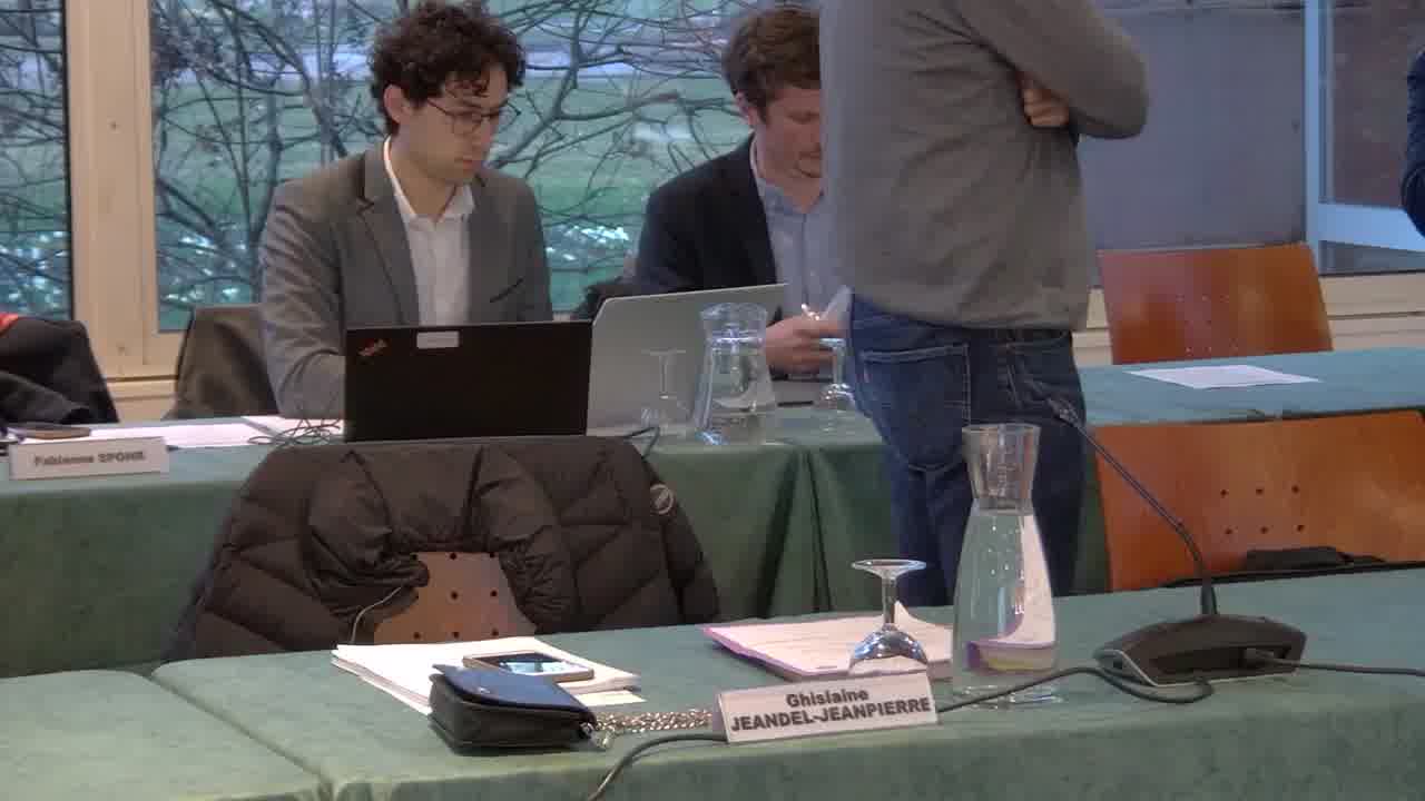 Conseil municipal - Jeudi 6 mars 2025