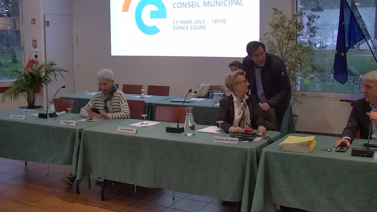 Conseil municipal - Jeudi 23 mars 2023